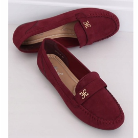 Mocasini dama bordeaux B2020 Wine roșu 1