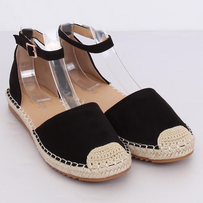 Espadrile dama negre YSD810 Negre negru 1