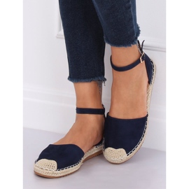Espadrile albastre bleumarin YSD810 Albastru albastru marin 2