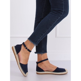 Espadrile albastre bleumarin YSD810 Albastru albastru marin 3