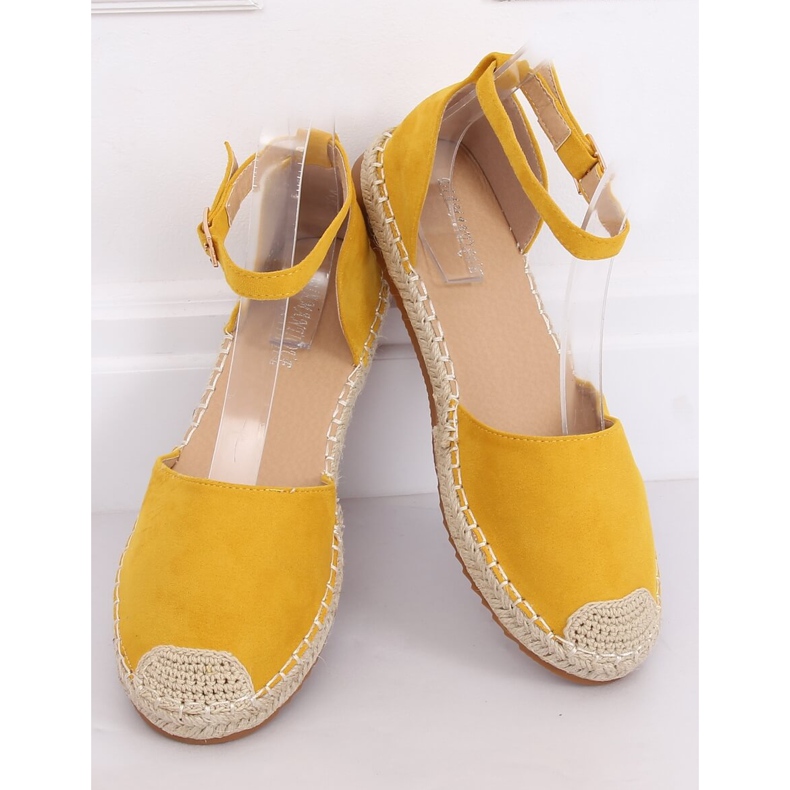 Espadrile pentru femei cu miere YSD810 Galben 1 Espadrile pentru femei cu miere YSD810 Galben 1