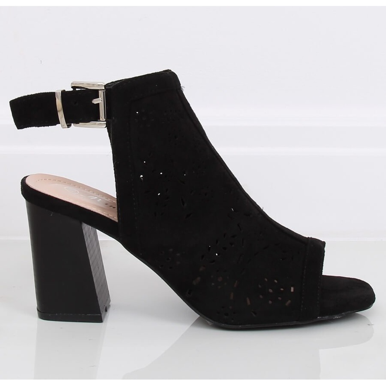 Pompă deschisă negru 3015 Negru 2