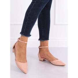 Balerini tăiate roz MM-795 Roz 2