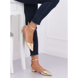 Balerini tăiate cu aur MM-795 Aur de aur 2 Balerini tăiate cu aur MM-795 Aur de aur 2