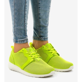 Pantofi sport dama verzi Z105 verde 1