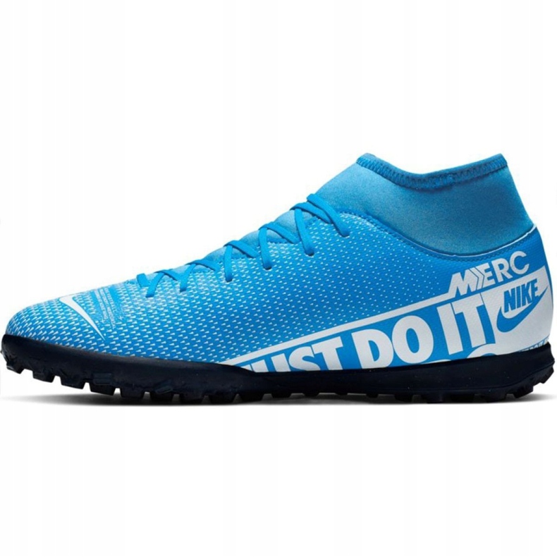 Pantofi de fotbal Nike Mercurial Superfly 7 Club M Tf AT7980 414 multicolor albastru 2