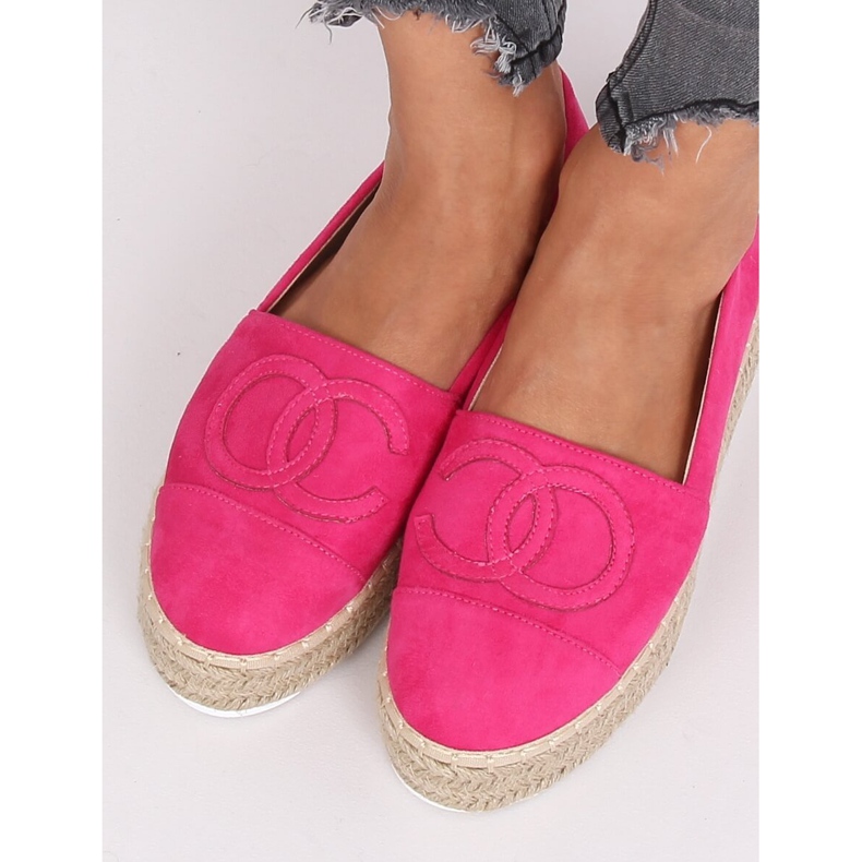 Espadrile fucsia T341P Fushia roz 1 Espadrile fucsia T341P Fushia roz 1