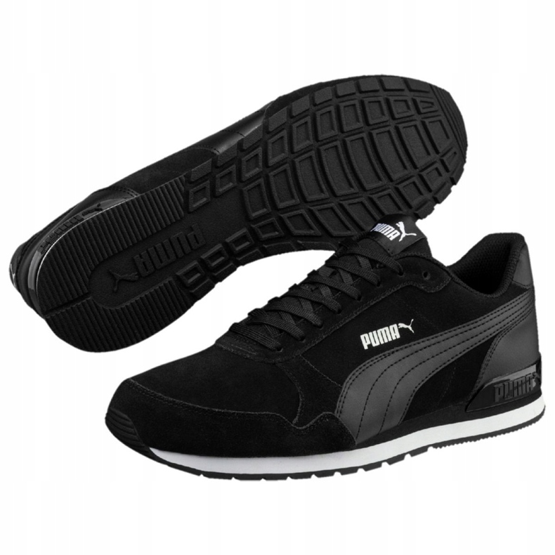 Puma St Runner V2 Sd M 365279 01 negru 2