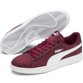 Puma Smash v2 Cv M 366420 08 roșu multicolor 3