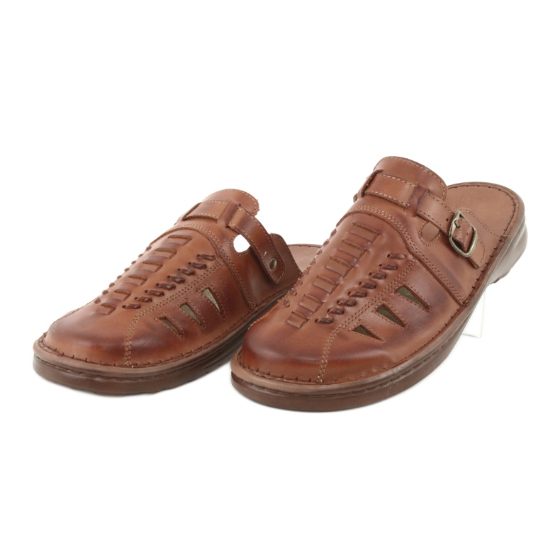 Papuci bărbați Naszbut 044 maro 3