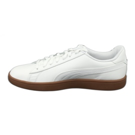 Puma Smash v2 LM 365215 13 pantofi albi 2