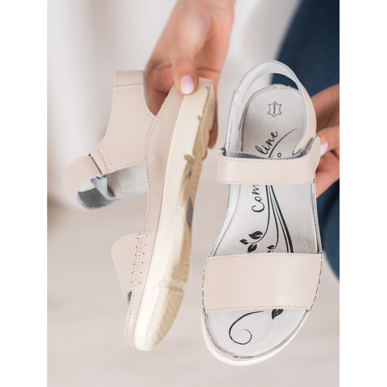 Filippo Sandale din piele bej 1