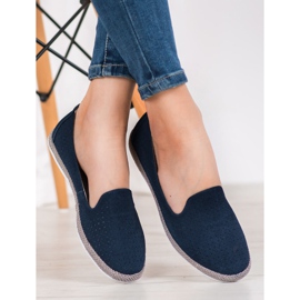 Filippo Lordii ajurati din piele albastru 2