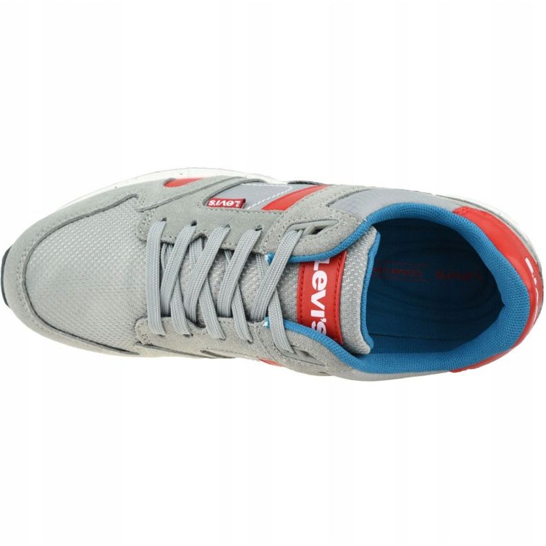 Pantofi Levi's Sutter M 229803-958-54 roșu multicolor gri 2