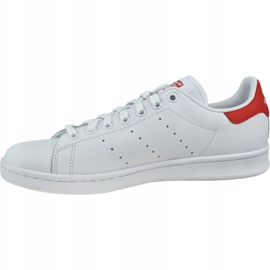 Pantofi Adidas Stan Smith M EF4334 alb roșu 1