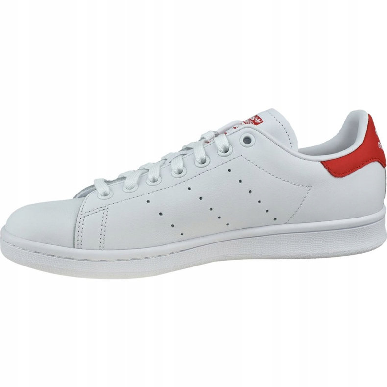 Pantofi Adidas Stan Smith M EF4334 alb roșu 1