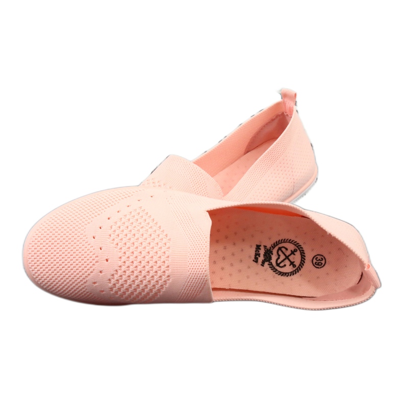 Tenisi McKey Slip On Salmon roz 4 Tenisi McKey Slip On Salmon roz 4
