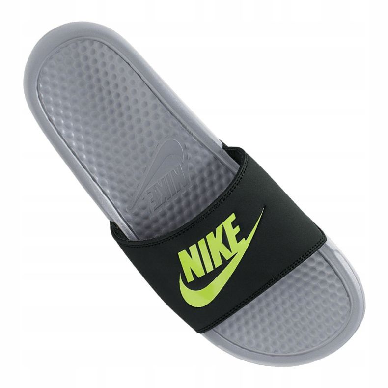 Nike Benassi Jdi Slide M 343880-027 negru gri 1