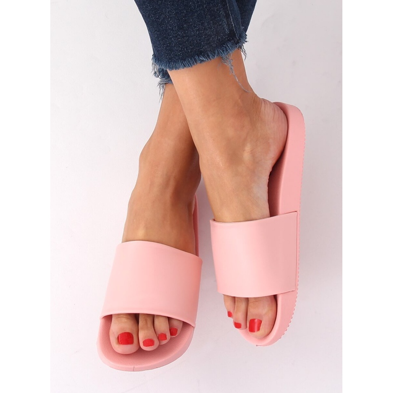 Papuci roz pentru femei roz CK78P Roz 1