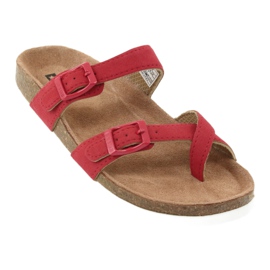 Flip-flops profilate Big Star 274638 roșu 1