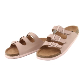 Papuci profilați Big Star 274627 multicolor roz 3