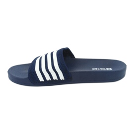 Big Star Flopuri de spumă profilate cu alb-bleumarin albastru 2
