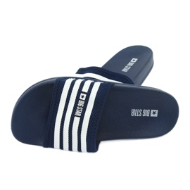 Big Star Flopuri de spumă profilate cu alb-bleumarin albastru 4