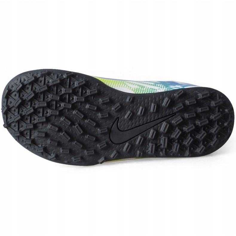 Pantofi de fotbal Nike Mercurial Vapor 13 Club Njr Tf PS (V) Jr AT8176 104 alb alb 1