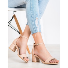 Seastar Sandale Cu Piele Eco maro 1