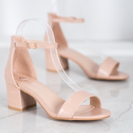 Seastar Sandale Cu Piele Eco maro 2