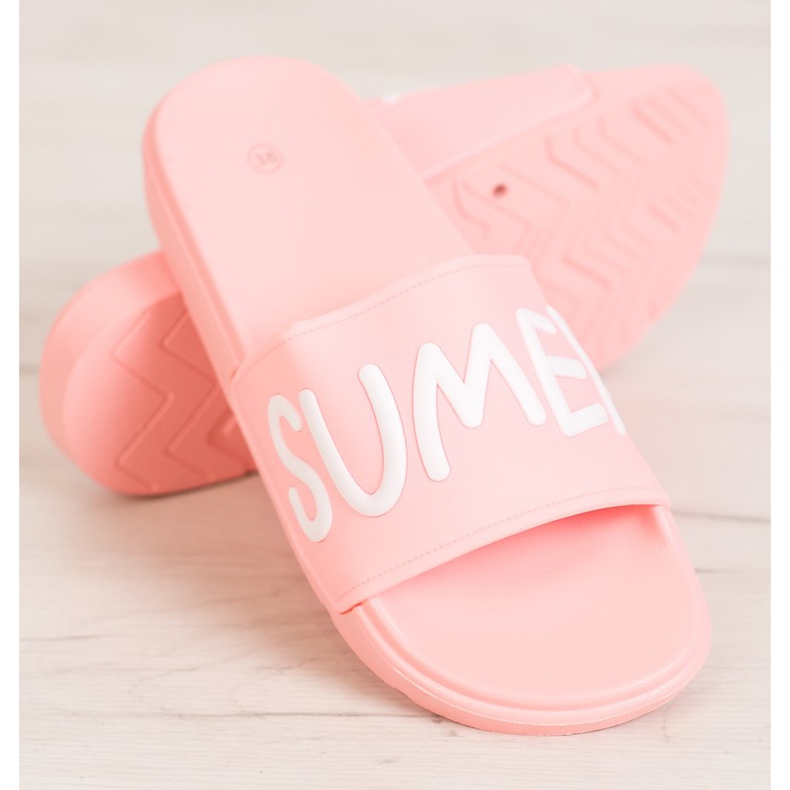 SHELOVET Papuci de cauciuc roz 1