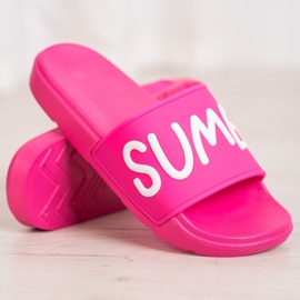 SHELOVET Papuci de cauciuc roz 1