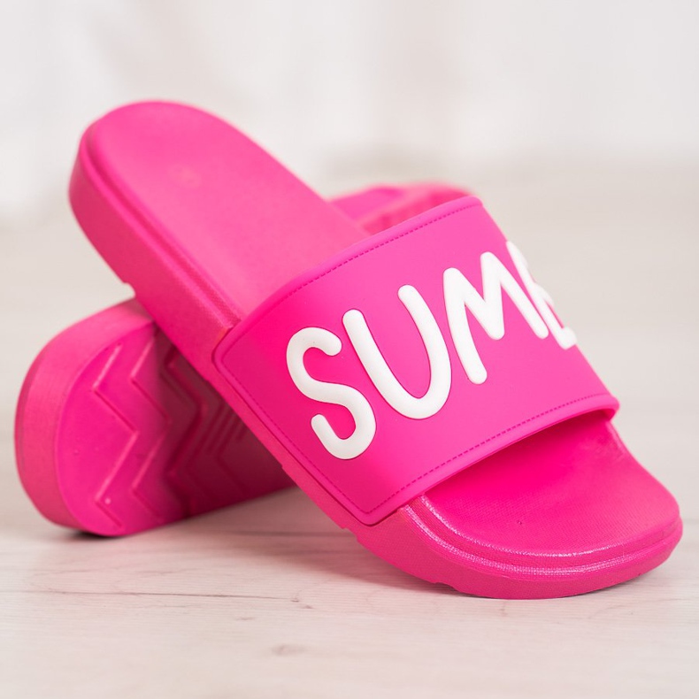 SHELOVET Papuci de cauciuc roz 1