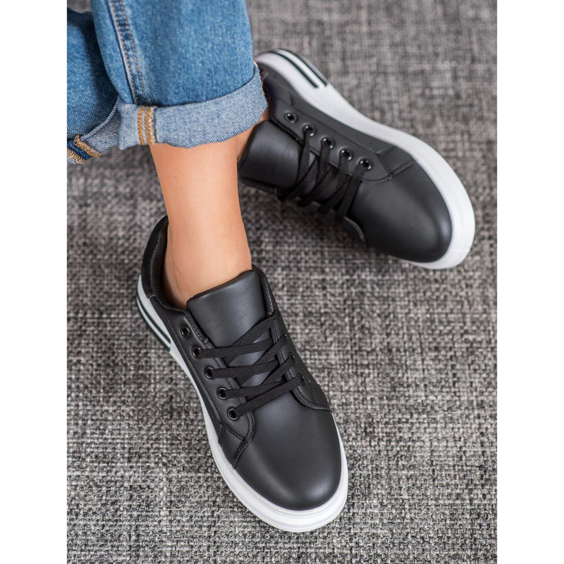 Diamantique Pantofi sport la modă negru 1