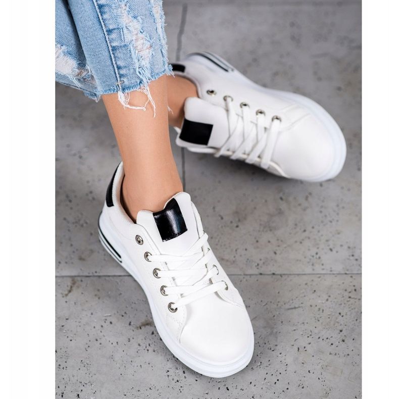 SHELOVET Pantofi sport la modă alb 2