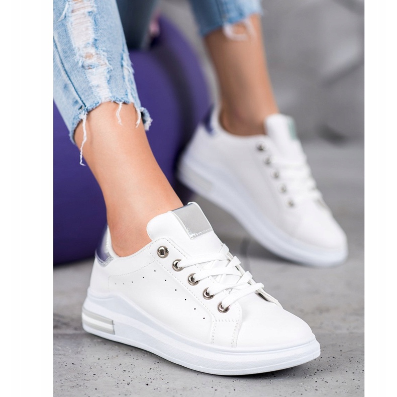 SHELOVET Pantofi sport la modă alb 1