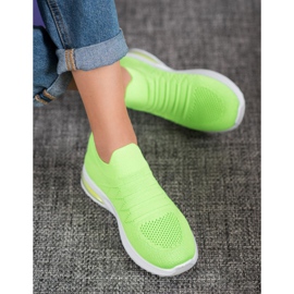 Diamantique Pantofi verzi alunecați verde 2