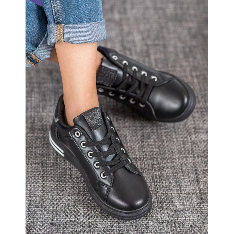 Diamantique Pantofi sport negri negru 1