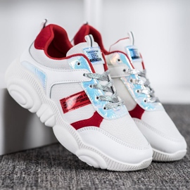 SHELOVET Încălțăminte sport confortabilă alb 1