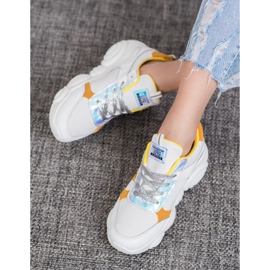 SHELOVET Încălțăminte sport confortabilă alb 1