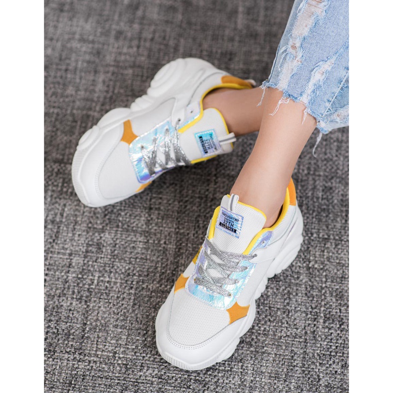 SHELOVET Încălțăminte sport confortabilă alb 1