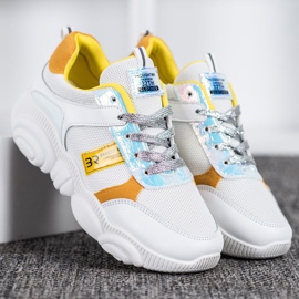 SHELOVET Încălțăminte sport confortabilă alb 2