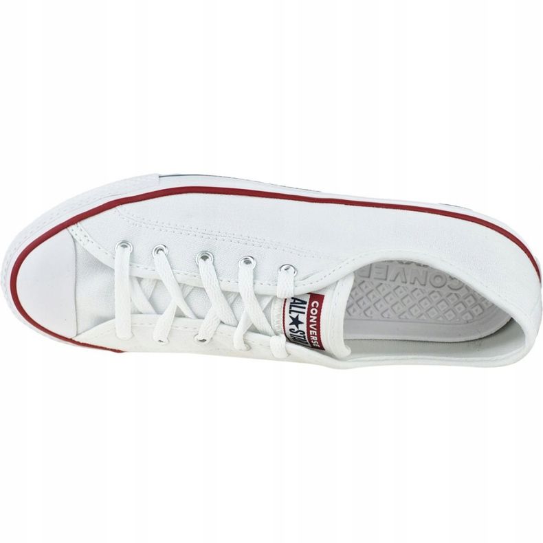 Converse Ct All Star Dainty Ox W 564981C alb 2 Converse Ct All Star Dainty Ox W 564981C alb 2