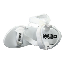 Sandale textile Big Star 274A351 alb 4