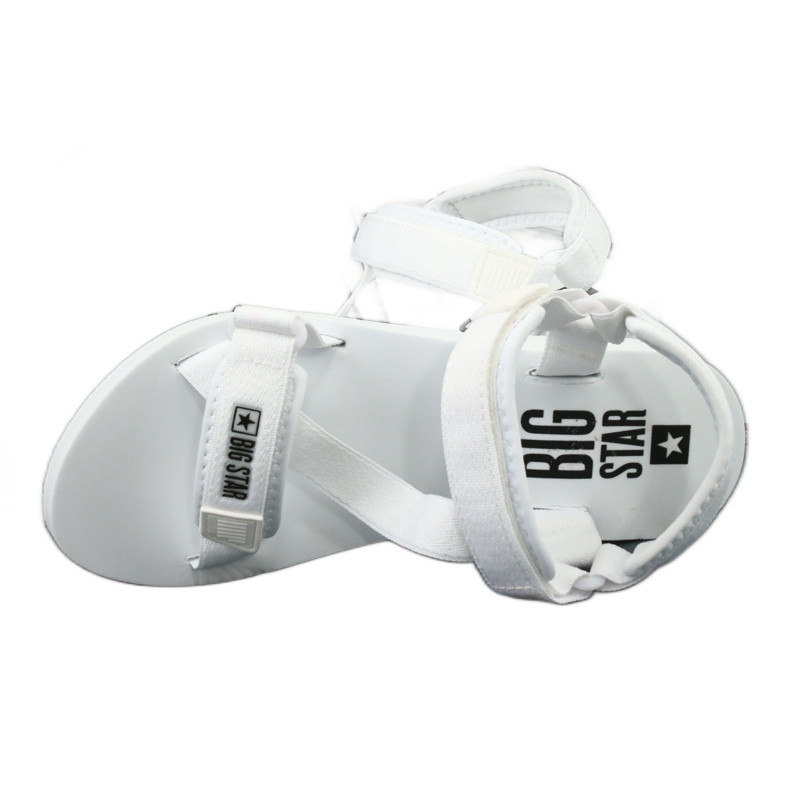 Sandale textile Big Star 274A351 alb 4