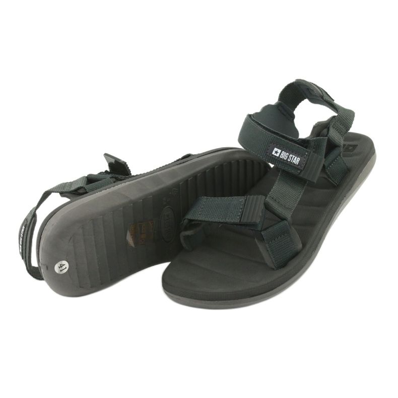 Sandale pentru bărbați Big Star 174501 gri 3