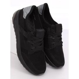 Pantofi sport negri C8131 Negru 2