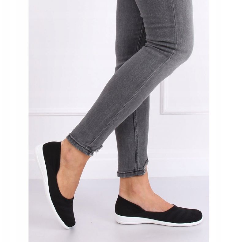 IC03 Balerini cu plasă neagră negru 2 IC03 Balerini cu plasă neagră negru 2