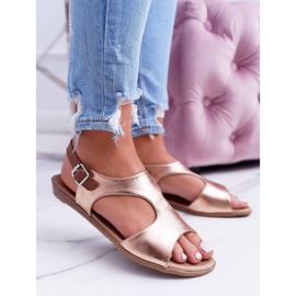 Sandale Kongito ușoare de aur 1