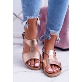 Sandale Kongito ușoare de aur 2